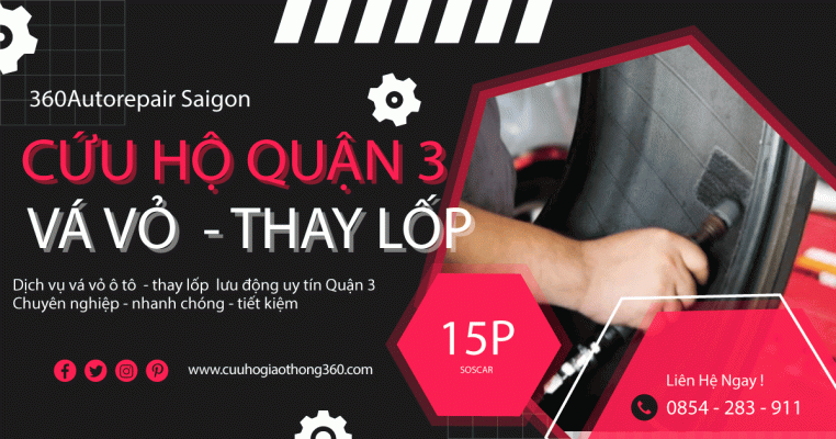 Vá Vỏ Xe Ô Tô Quận 3