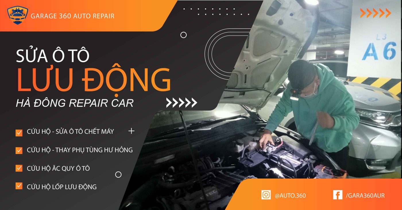 gara sửa ô tô quận Hà Đông