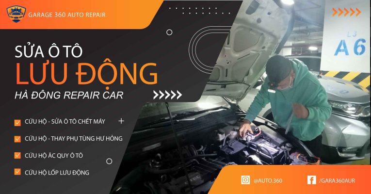 gara sửa ô tô quận Hà Đông