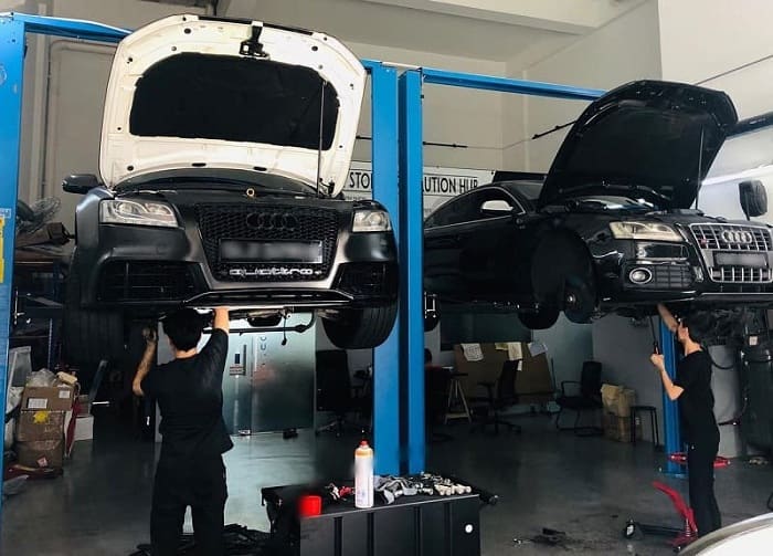 Gara sửa xe ô tô Quận Hai Bà Trưng