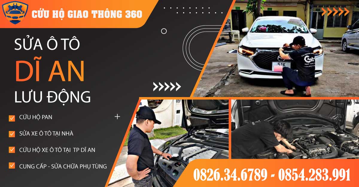 SỬA XE Ô TÔ DĨ AN