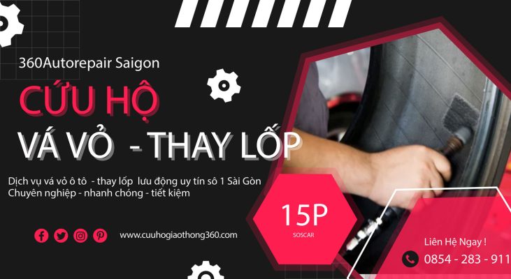 vá vỏ ô tô tphcm