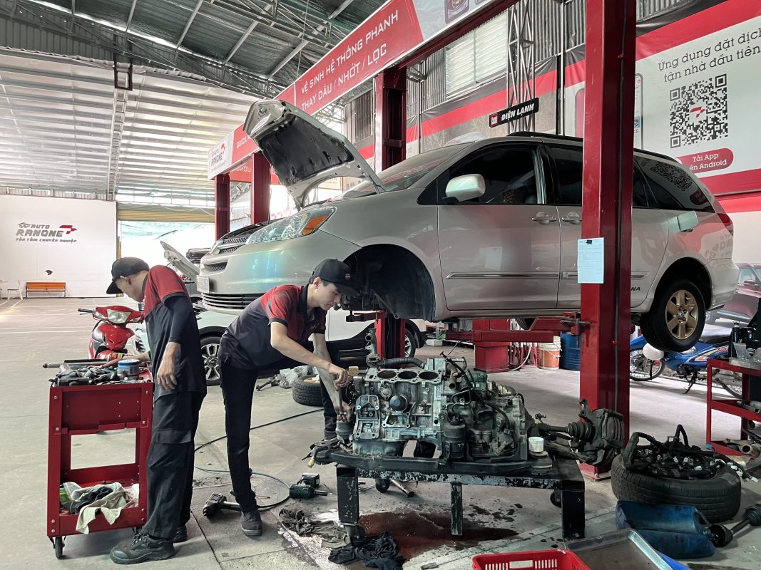 gara sửa xe Ô Tô tại Quận Đống Đa