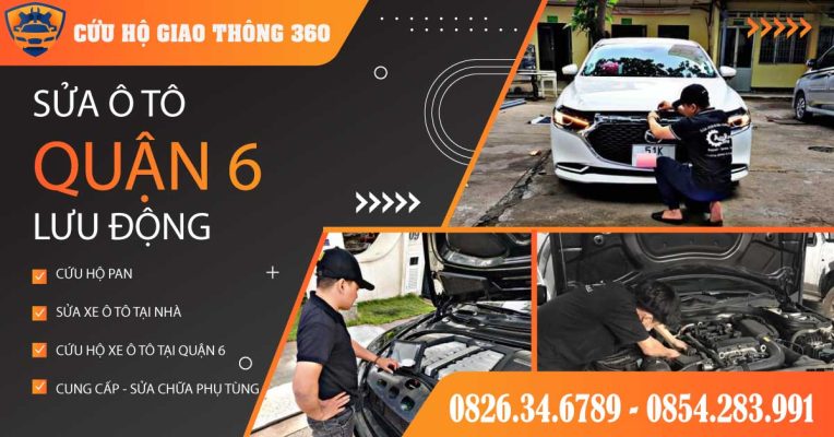Gara Ô Tô Quận 6 - Cứu Hộ Giao Thông 360