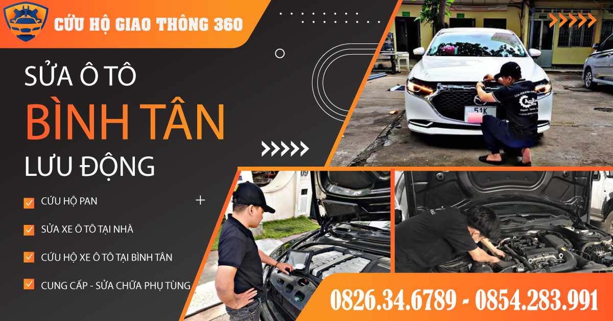 Gara Sửa Ô Tô Bình Tân Lưu Động 360 Auto