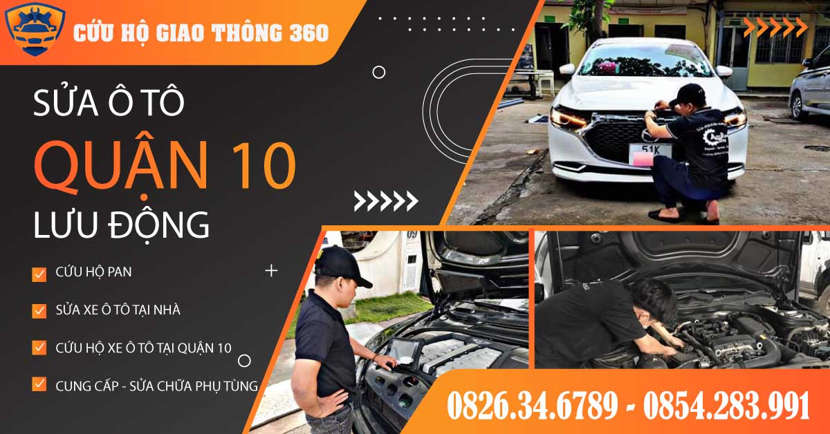 Gara Sửa Ô Tô Quận 10 Lưu Động - 360 Auto